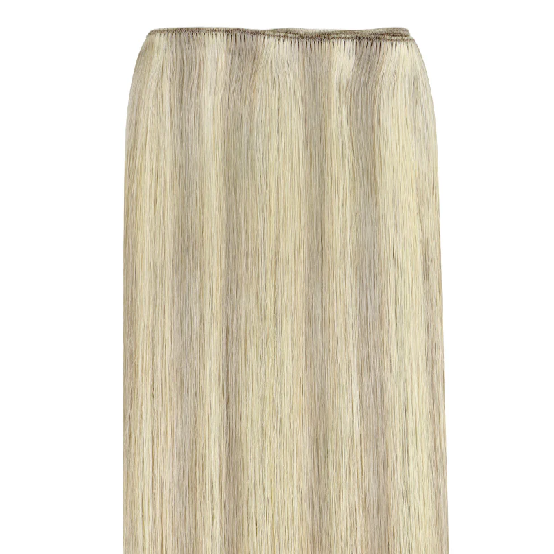 Ash Blonde Highlights (17A/60A) Sew-In Weft Hair Extensions (80g-120g) - Image 9