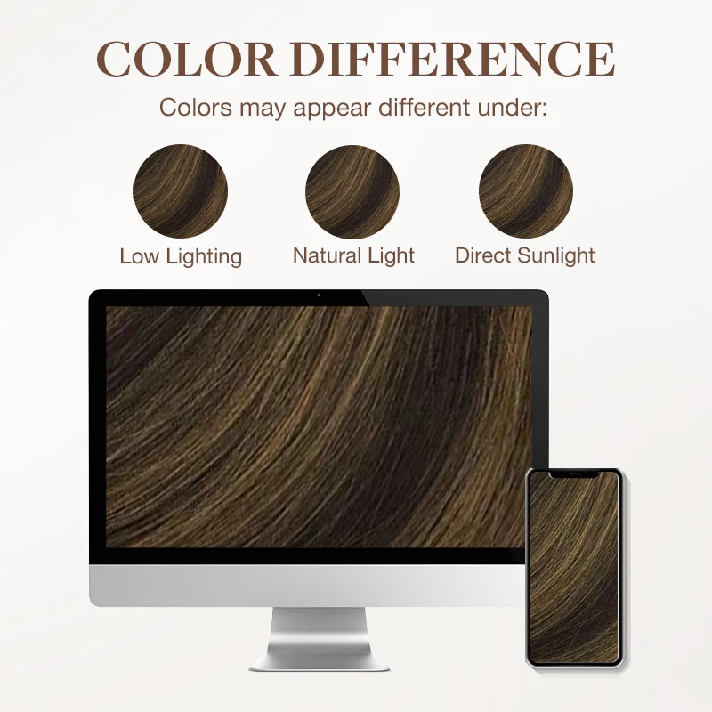 Chestnut Brown Balayage (2/6) Tape-Ins 50g - Image 10
