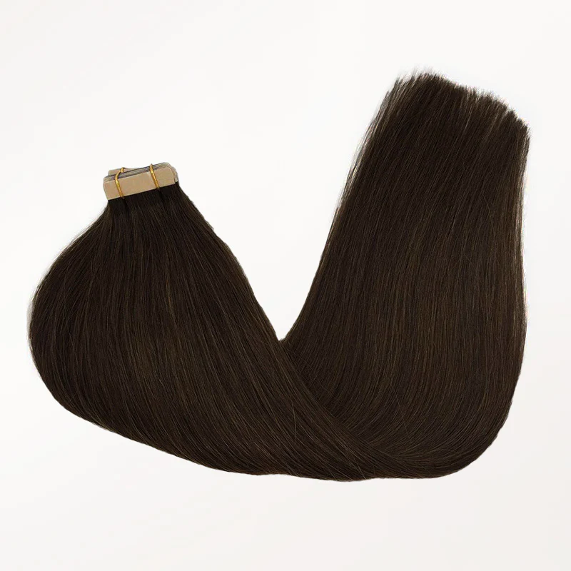 Chocolate Brown (4A) Tape-Ins 50g - Image 7