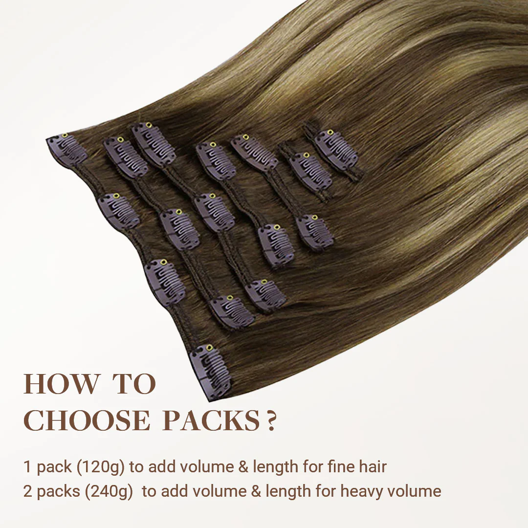 Classic Clip in Hair Extensions - Image 95