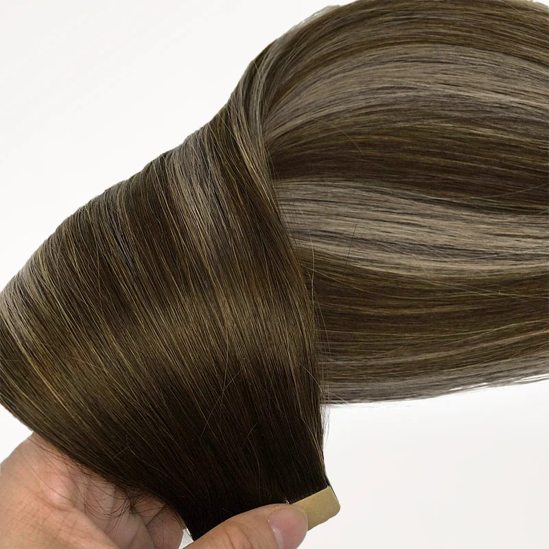Honey Blonde Balayage (4/26/4) Tape-Ins 50g - Image 8
