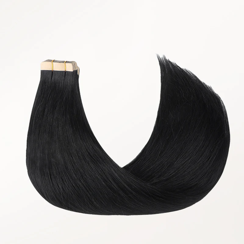 Jet Black (1) Tape-Ins 50g - Image 8